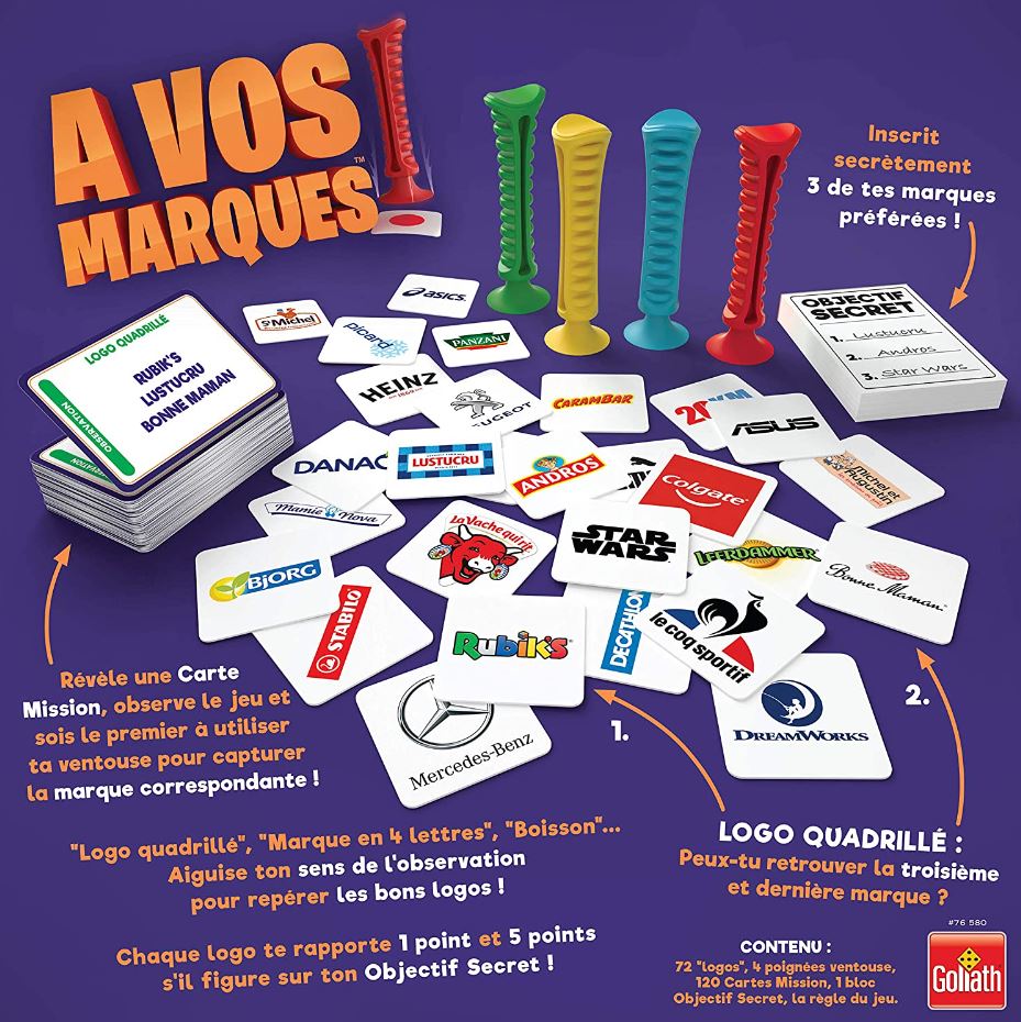 // JEU À VOS MARQUES JEUX DE SOCIÉTÉ / Enfants (6 à 8 ans)